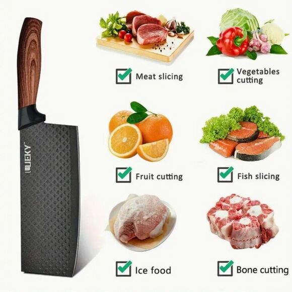 Professional 6 Piece Kitchen Knife Gift Box Set High Carbon Stainless Steel New - Picture 6 of 6